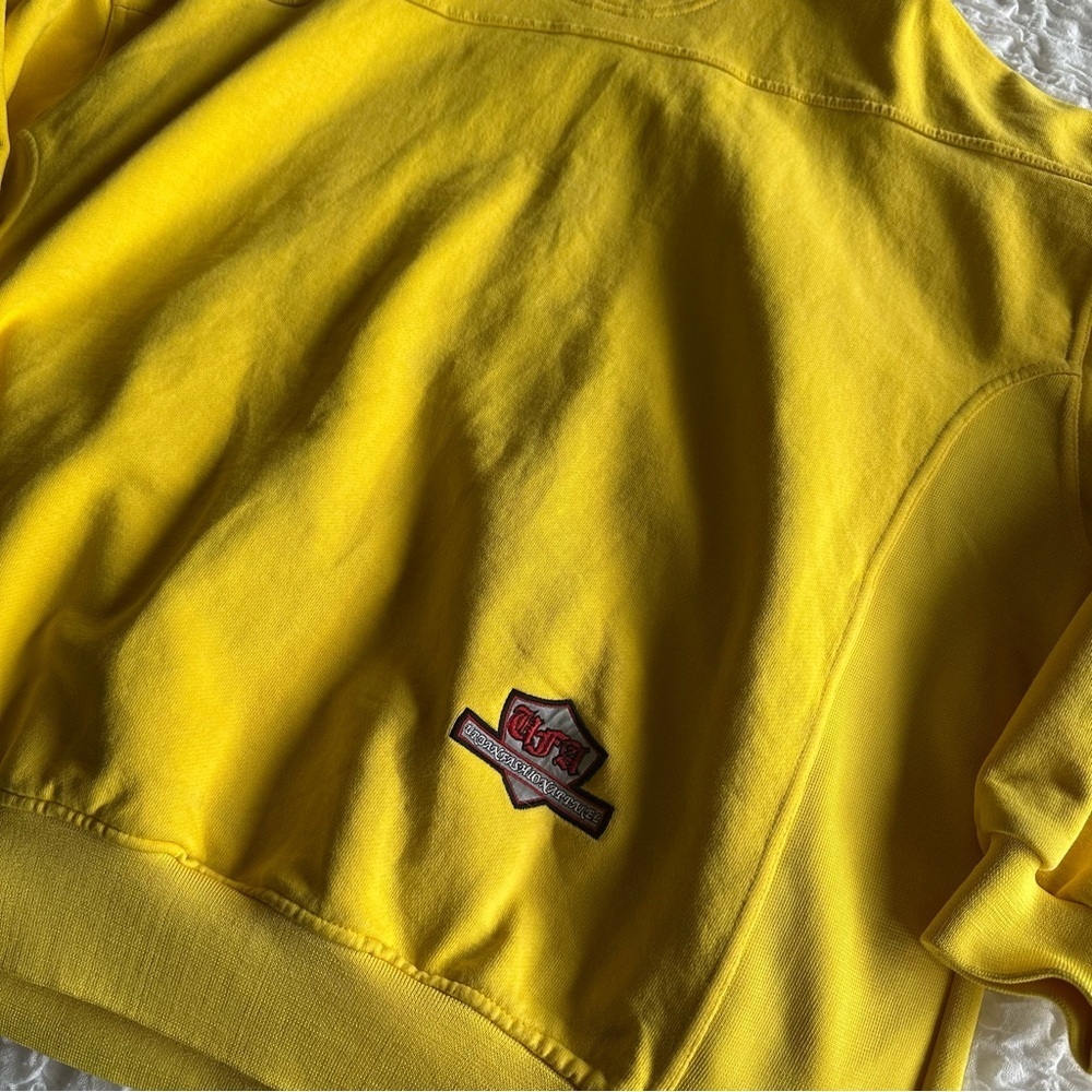 Sir Benni Miles Vintage Y2K Hip Hop Hoodie Yellow XL - Picture 14 of 16